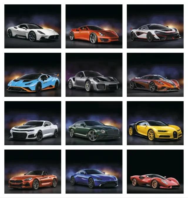 Exotic Sports Cars Calendar