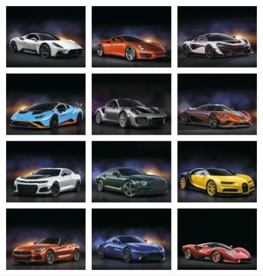 Exotic Sports Cars Calendar
