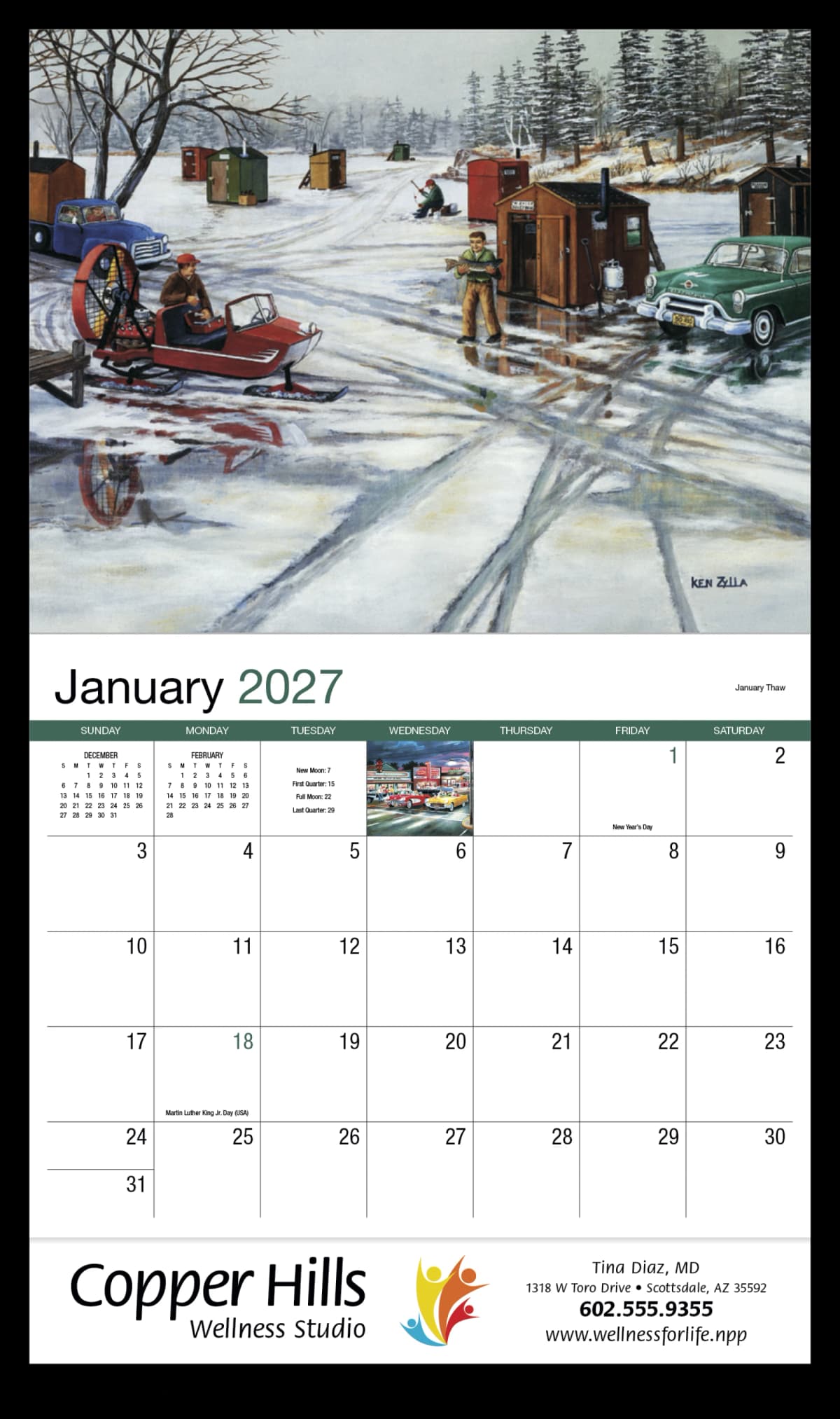 America Remembered Appointment Calendar