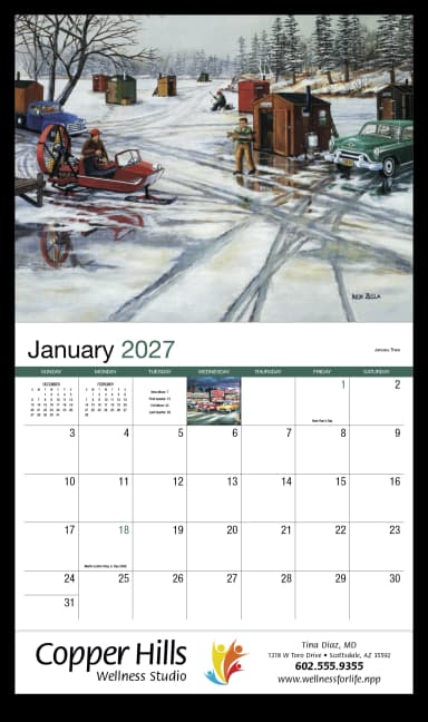 America Remembered Appointment Calendar