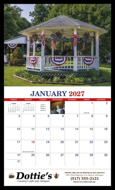 America Appointment Calendar