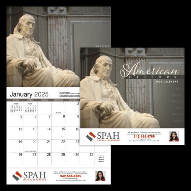 American History Appointment Calendar
