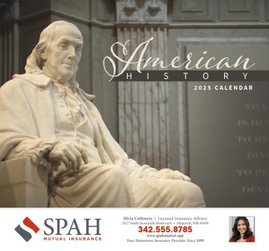 American History Appointment Calendar