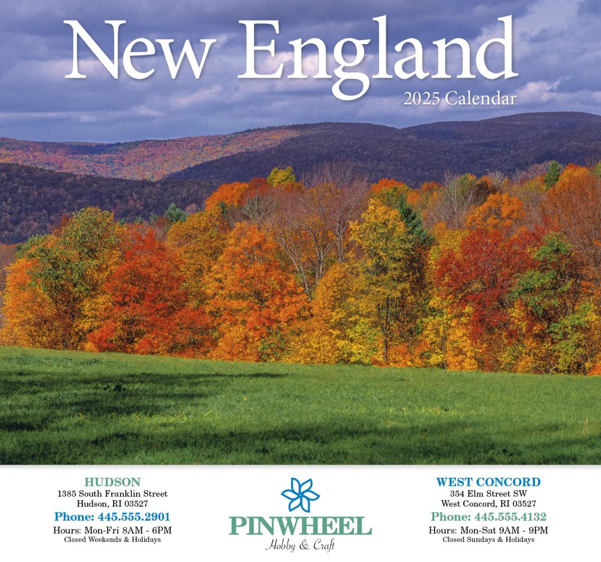 New England Appointment Calendar