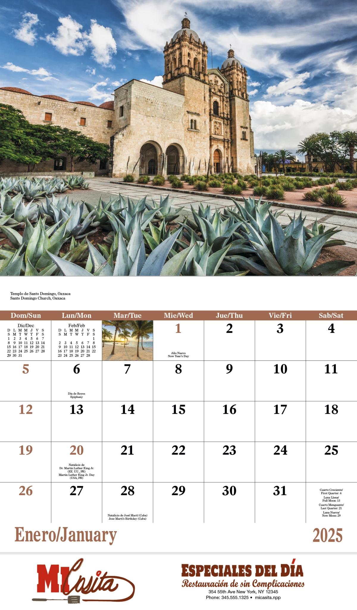 Mexico Calendar
