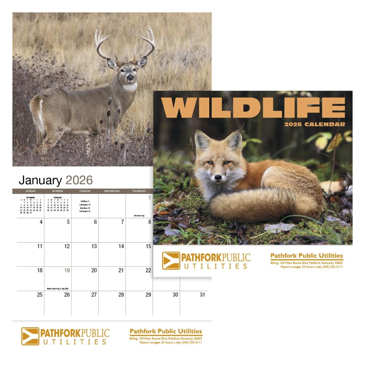 Wildlife Appointment Calendar