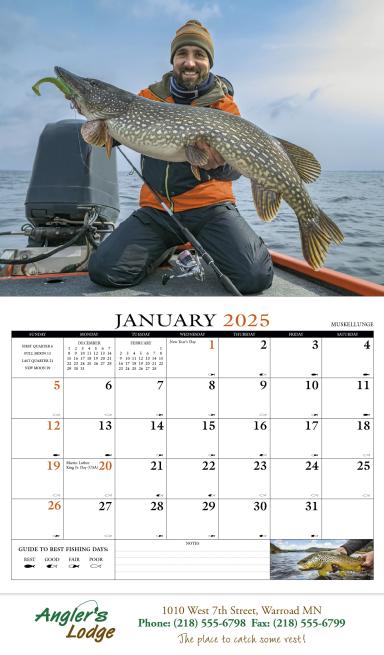 Fishing Guide (Monthly Fishing Activity Forecast)