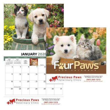 Four Paws Calendar
