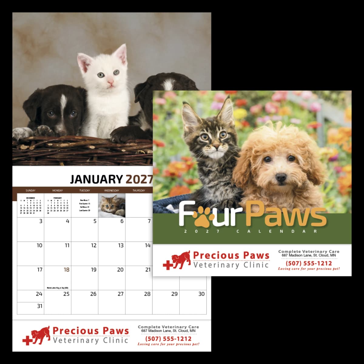 Four Paws Calendar