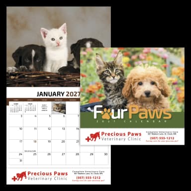 Four Paws Calendar