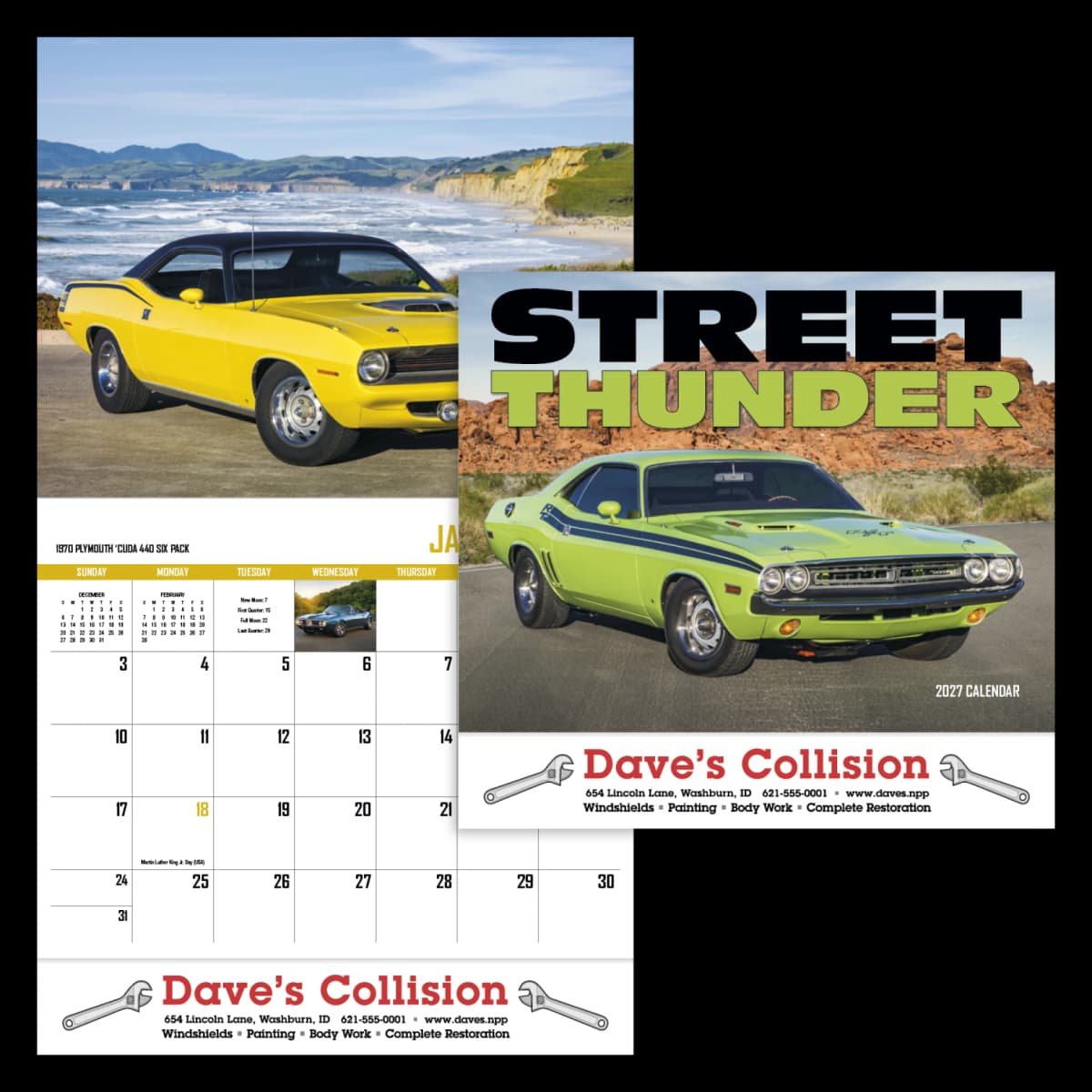 Street Thunder Calendar