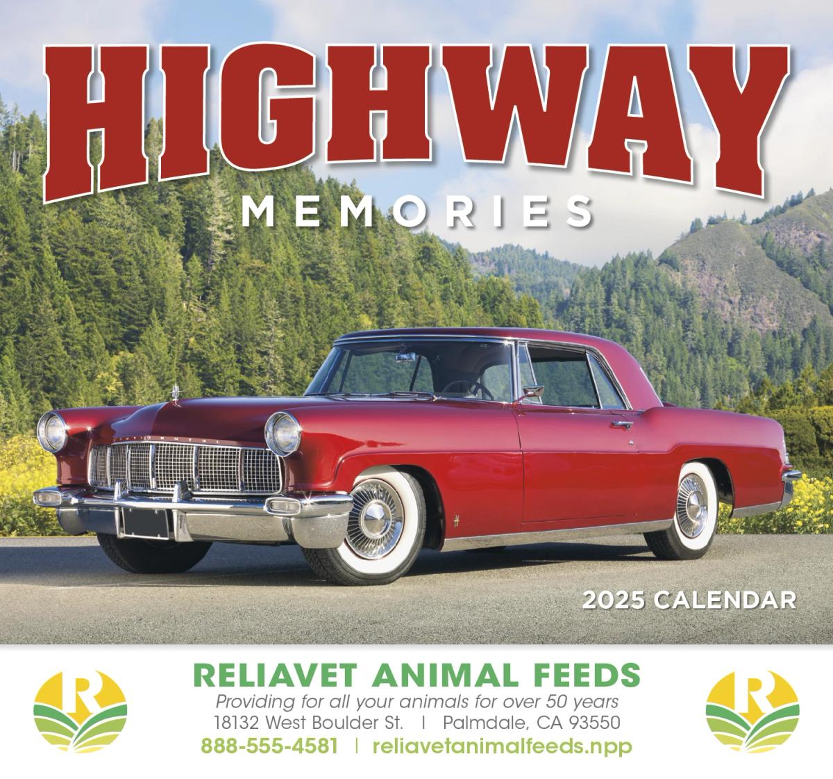 Highway Memories Appointment Calendar