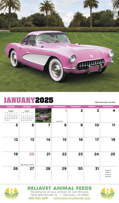 Highway Memories Appointment Calendar