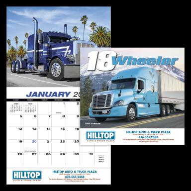 18-Wheeler Wall Appointment Calendar