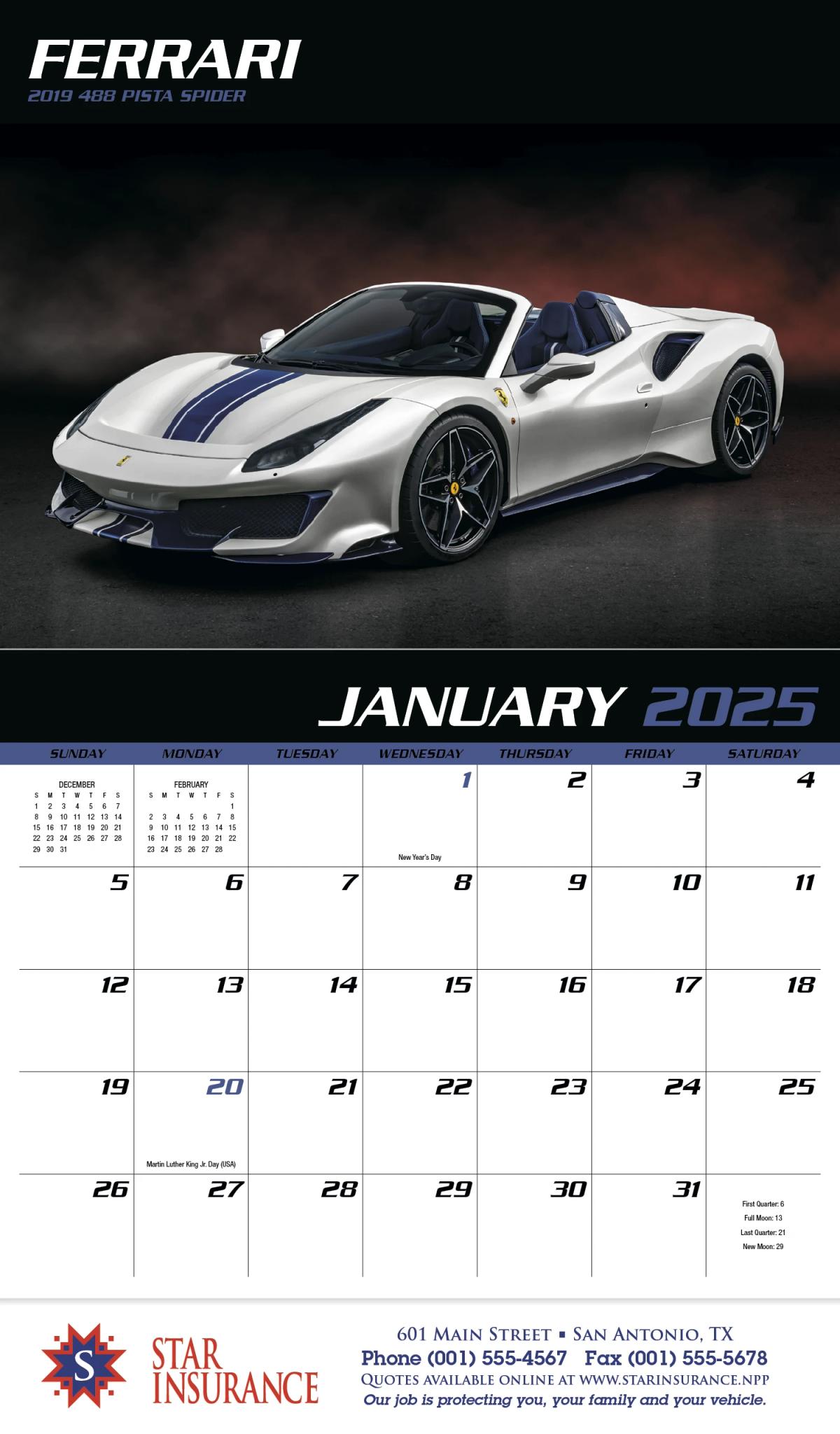 Fast Trax® Appointment Calendar