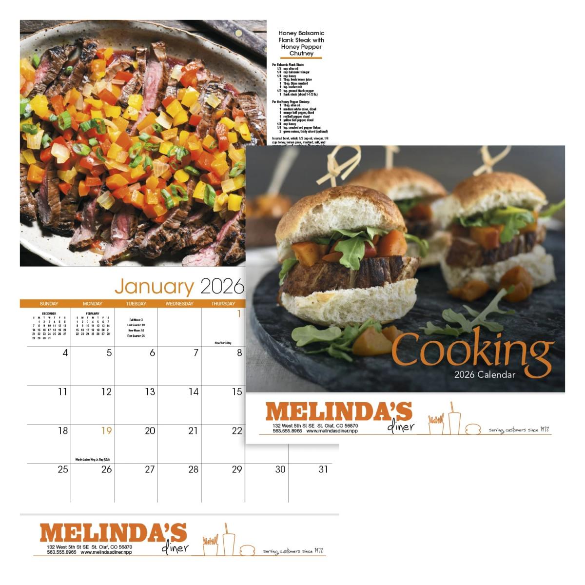 Cooking Appointment Calendar