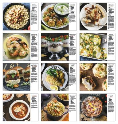 Cooking Appointment Calendar