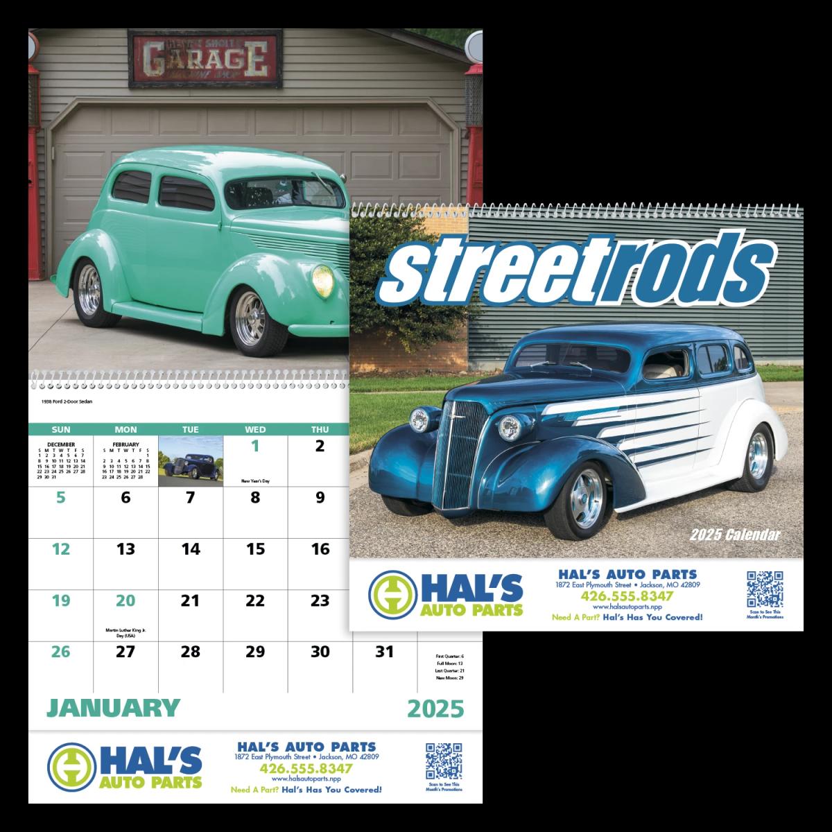 Street Rods Calendar