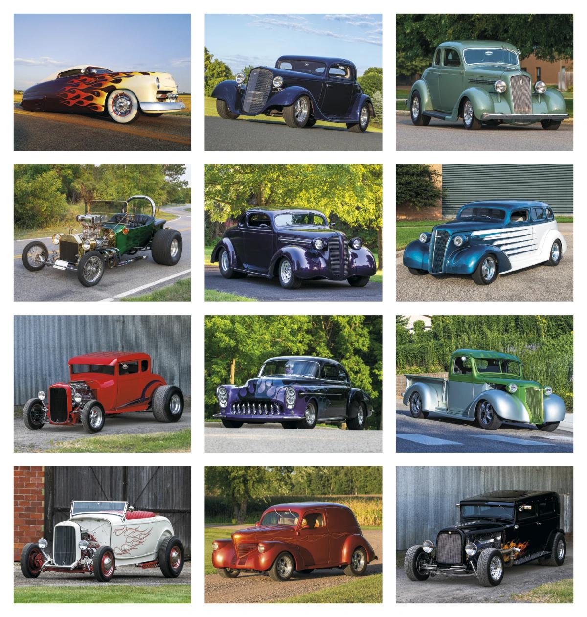 Street Rods Calendar