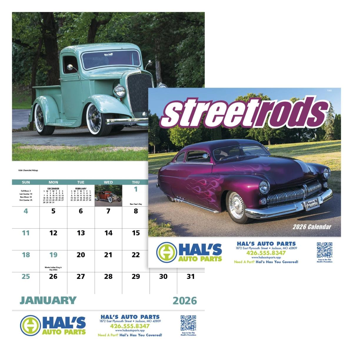 Street Rods Calendar