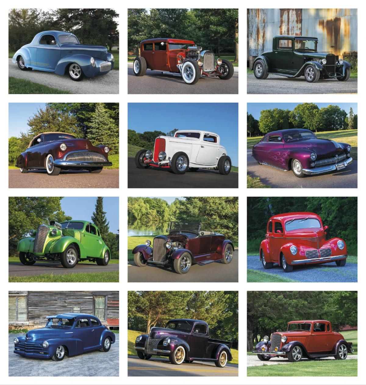 Street Rods Calendar