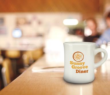 CuppaJo Diner Mug - 12 oz