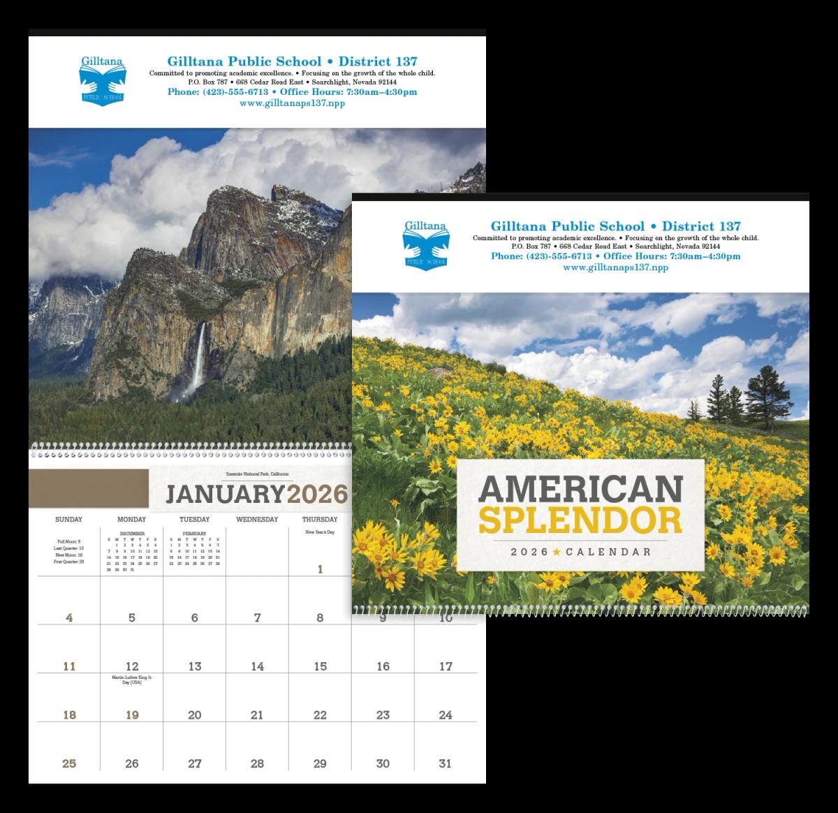 American Splendor Calendar