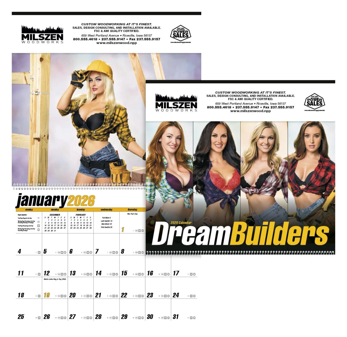 Dream Builders Calendar