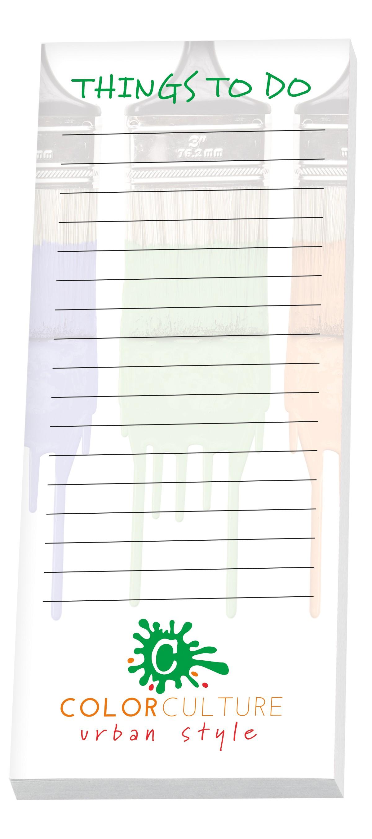 Souvenir® Sticky Note™ 3" x 8" Pad, 50 sheet