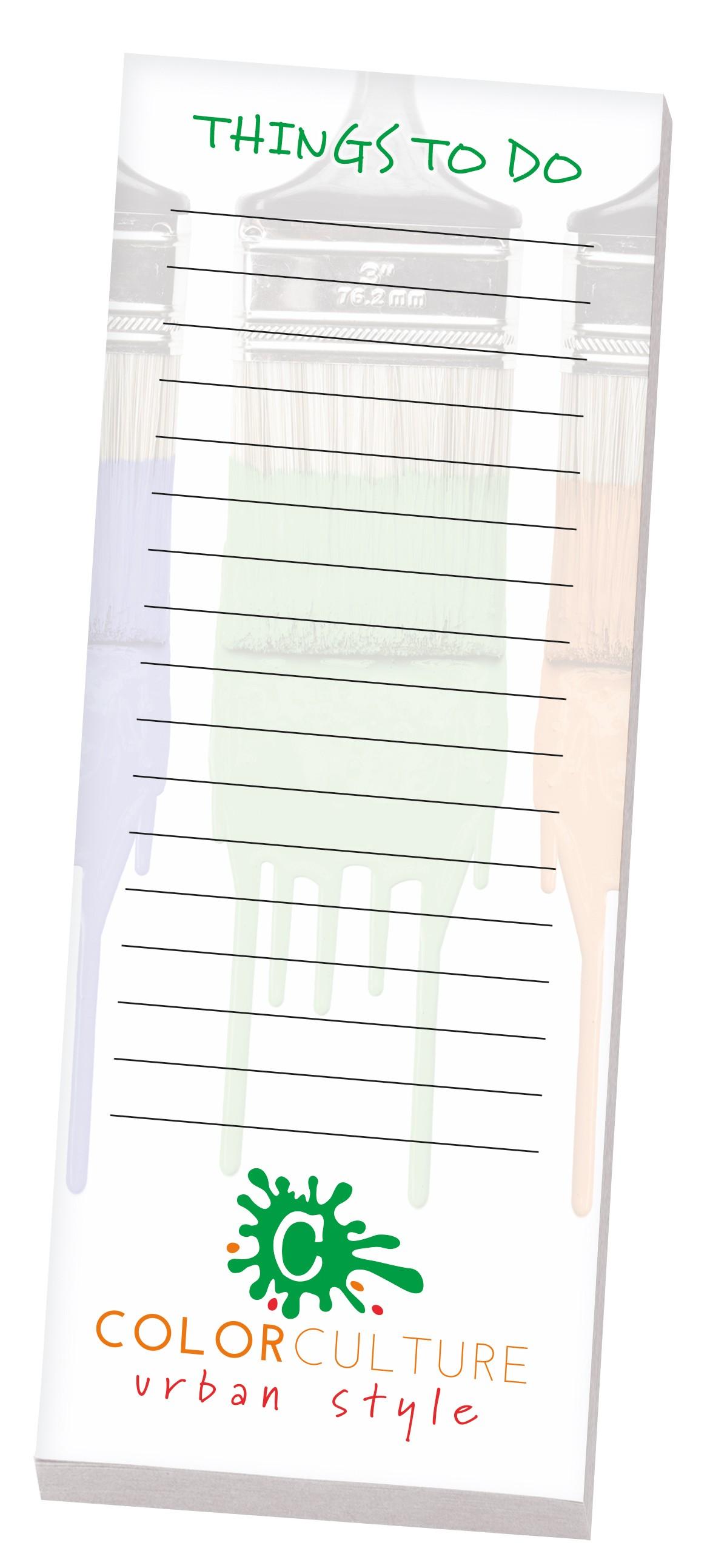 Souvenir® Sticky Note™ 3" x 8" Pad, 50 sheet