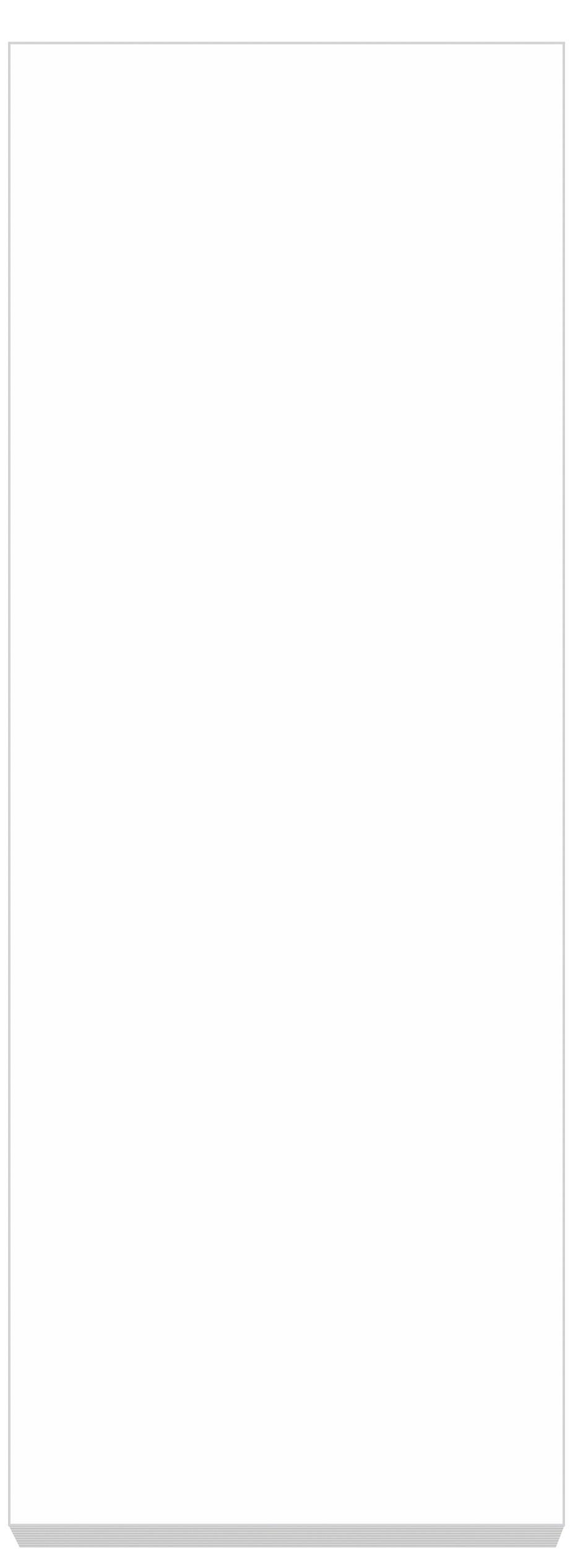 Souvenir® Sticky Note™ 3" x 8" Pad, 50 sheet