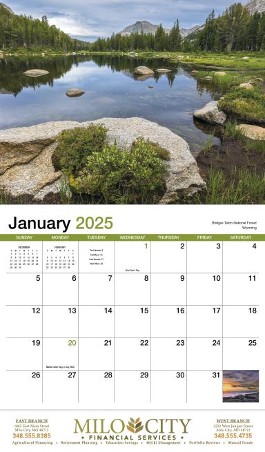 Scenic America® Appointment Calendar
