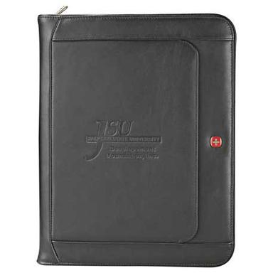 Wenger® Executive Leather Zippered Padfolio