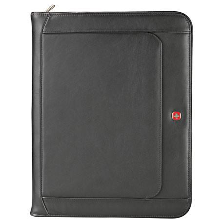 Wenger® Executive Leather Zippered Padfolio