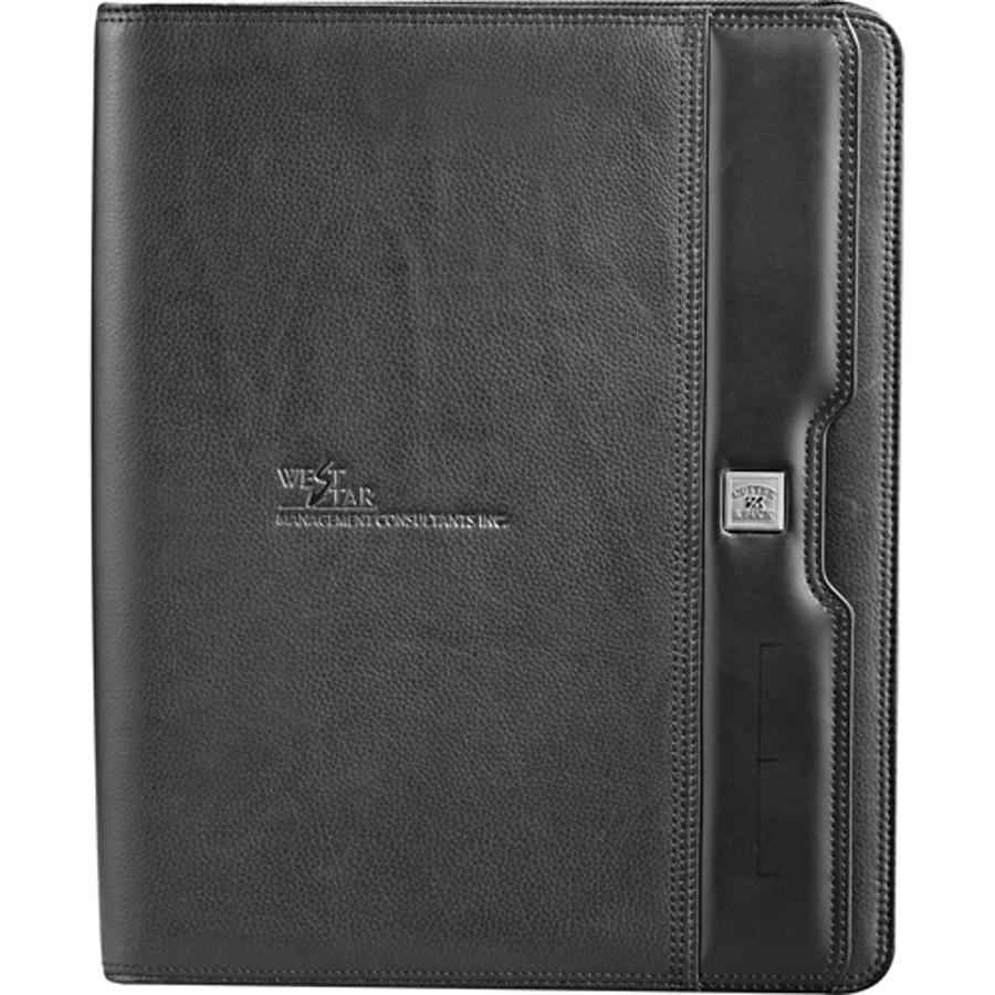 Cutter & Buck® Performance Series Zippered Padfoli