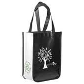 Small Laminated Non-Woven Shopper Tote