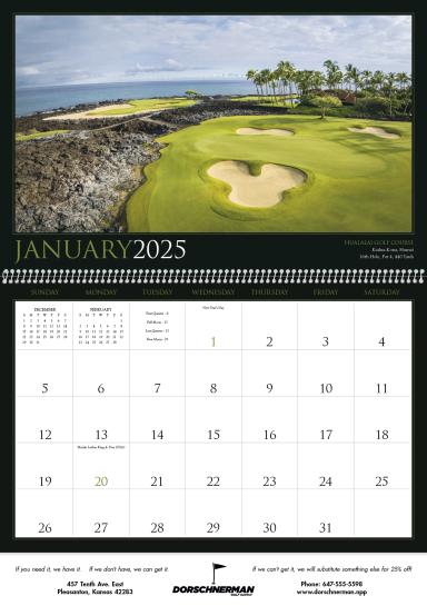 Gardens Wall Calendar - Stapled