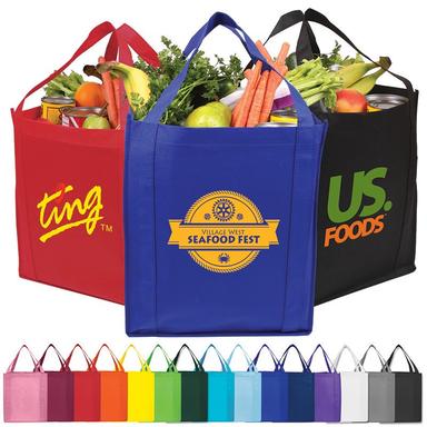 Jumbo Nonwoven Grocery Tote Bag