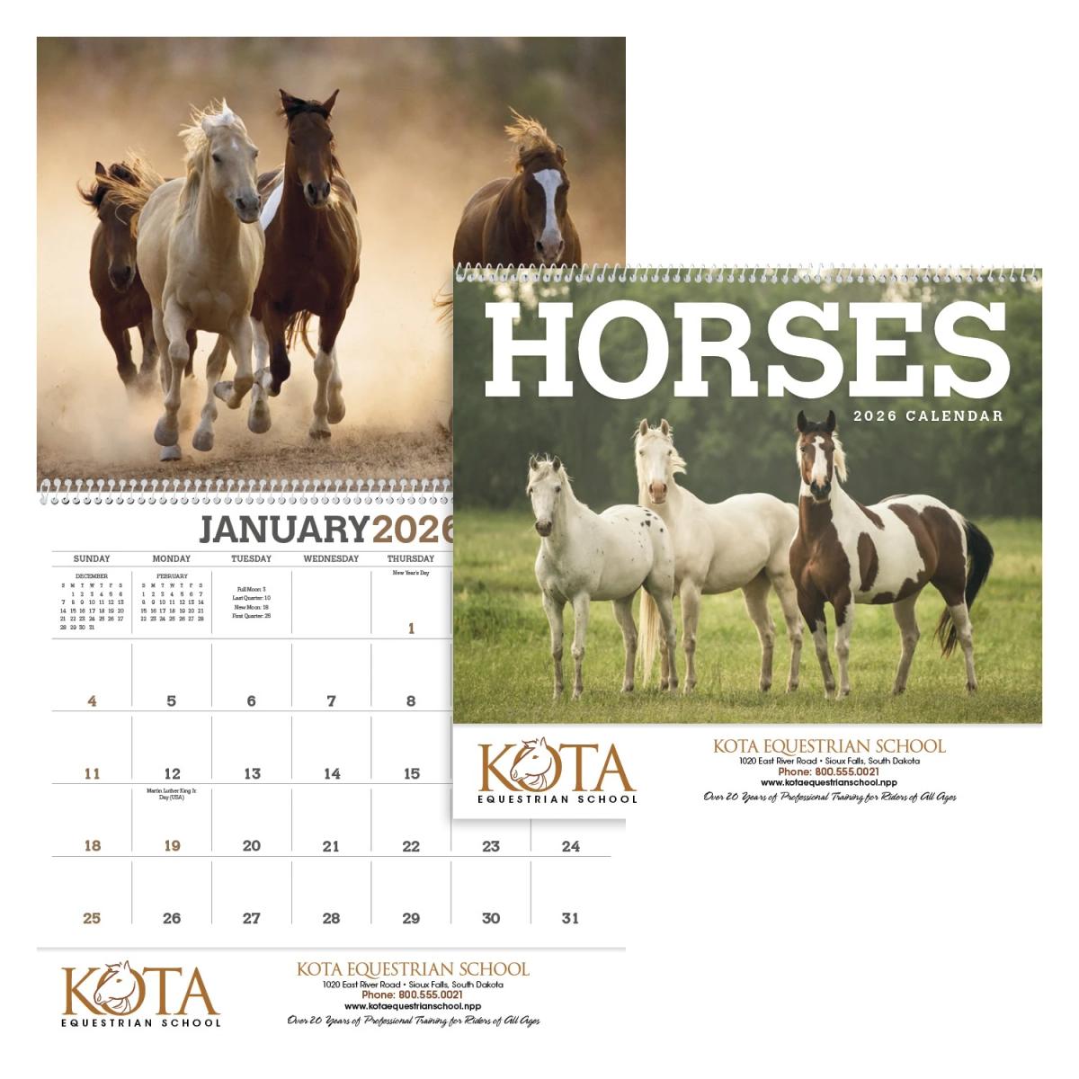 Horses Calendar