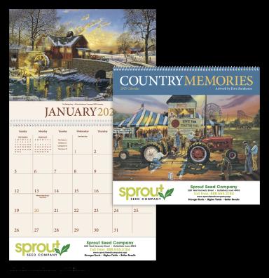 Country Memories  Calendar