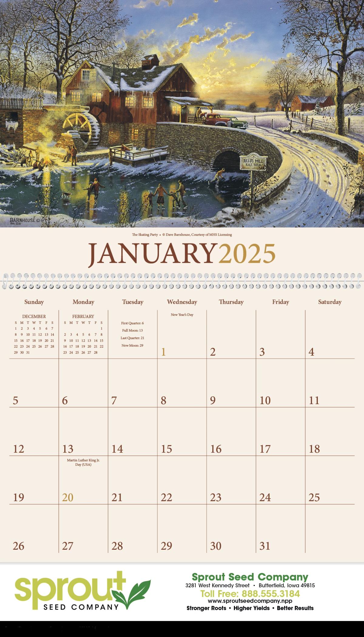 Country Memories  Calendar