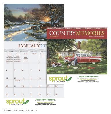 Country Memories  Calendar