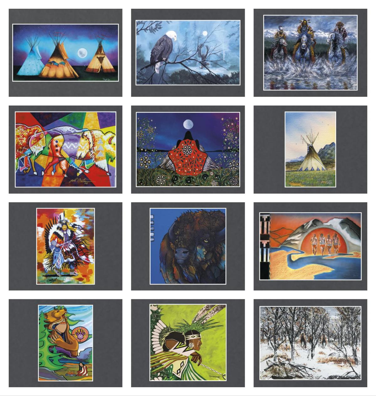 Native American Art Calendar