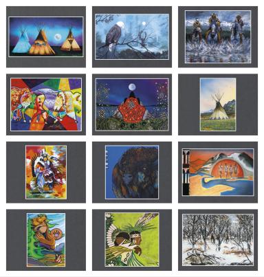 Native American Art Calendar