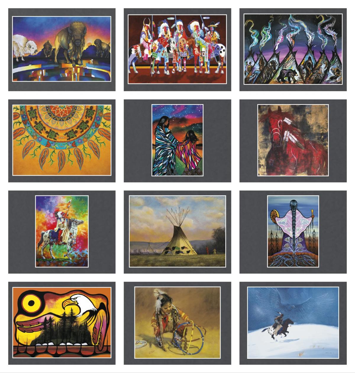 Native American Art Calendar