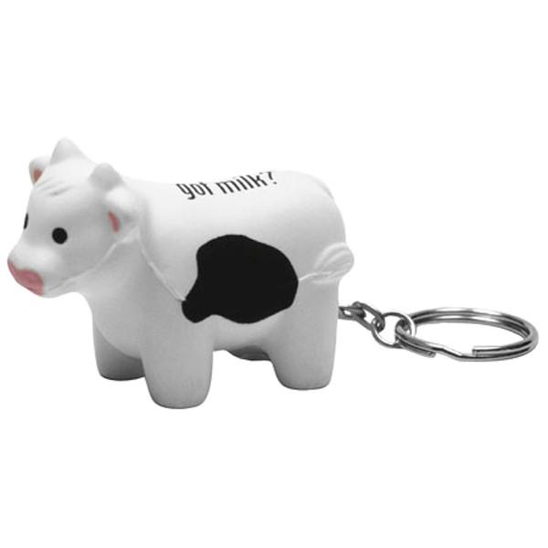 Cow Squeeze Toy Key Chain