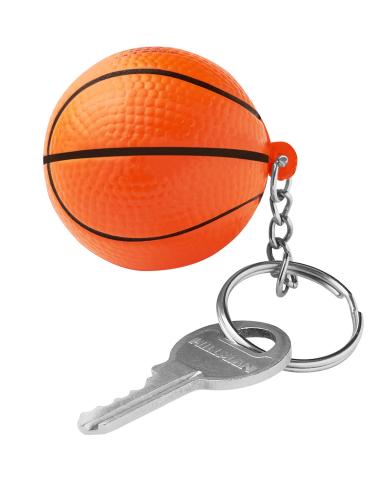 Basketball Squeeze Toy Key Chain