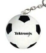 Soccer Ball Squeeze Toy Key Chain