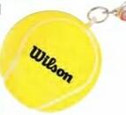 Tennis Ball Squeeze Toy Key Chain