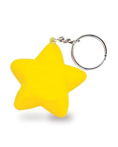 Star Key Chain Stress Toy